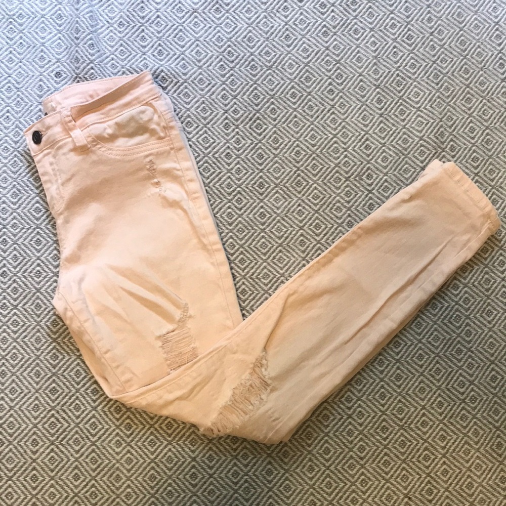 NORDSTROM RACK cream jeans!